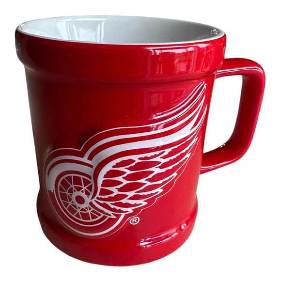 NHL Detroit Red Wings Sculpted Logo Coffee Mug - Picture 1 of 8